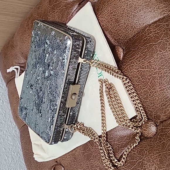 J. Crew Sequin Clutch - Picture 7 of 8